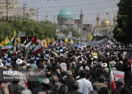 ثبت حماسه ای دیگر در حمایت ازمردم مظلوم فلسطین