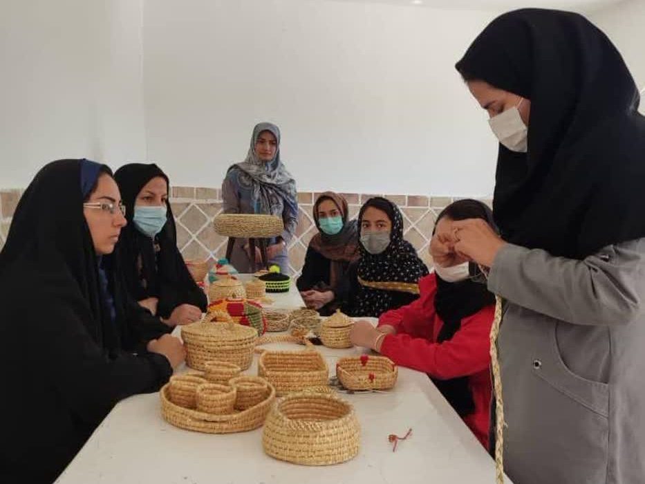 اجرای دوره آموزش صنایع‌دستی وهنرهای سنتی در ۱۳ روستای شهرستان بردسکن