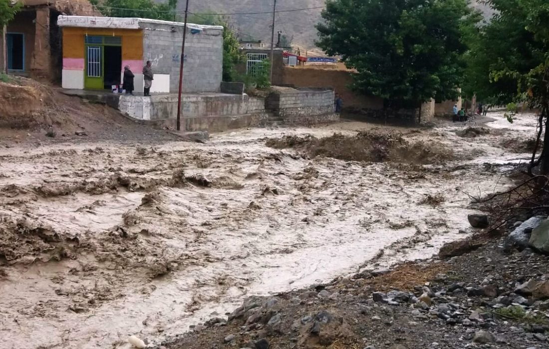 مفقودشدن۲ روستایی در سیلاب فریمان