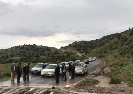 مسدود شدن راه ارتباطی ۸ روستای کلات