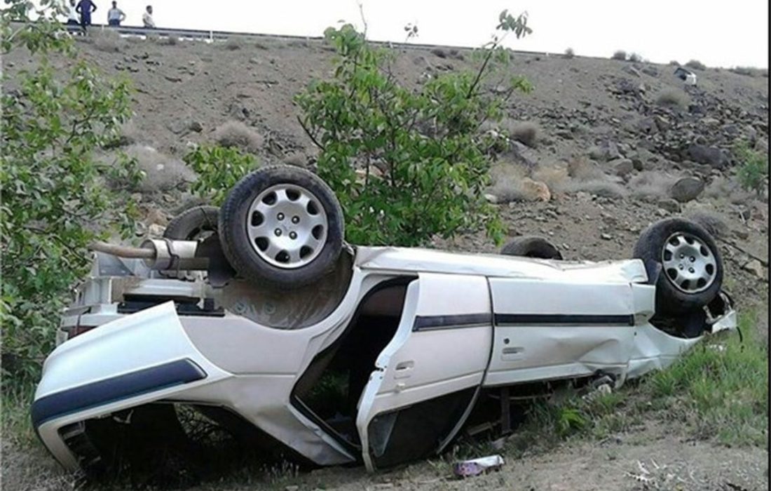 ۷ مصدوم در حادثه واژگونی خودروی نیشابور