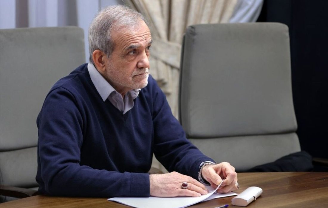 نامه پزشکیان به قالیباف درباره ظریف