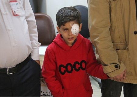 مواد محترقه و آتش‌بازی‌های غیر ایمن منجر به پارگی قرنیه و نابینایی می‌شود