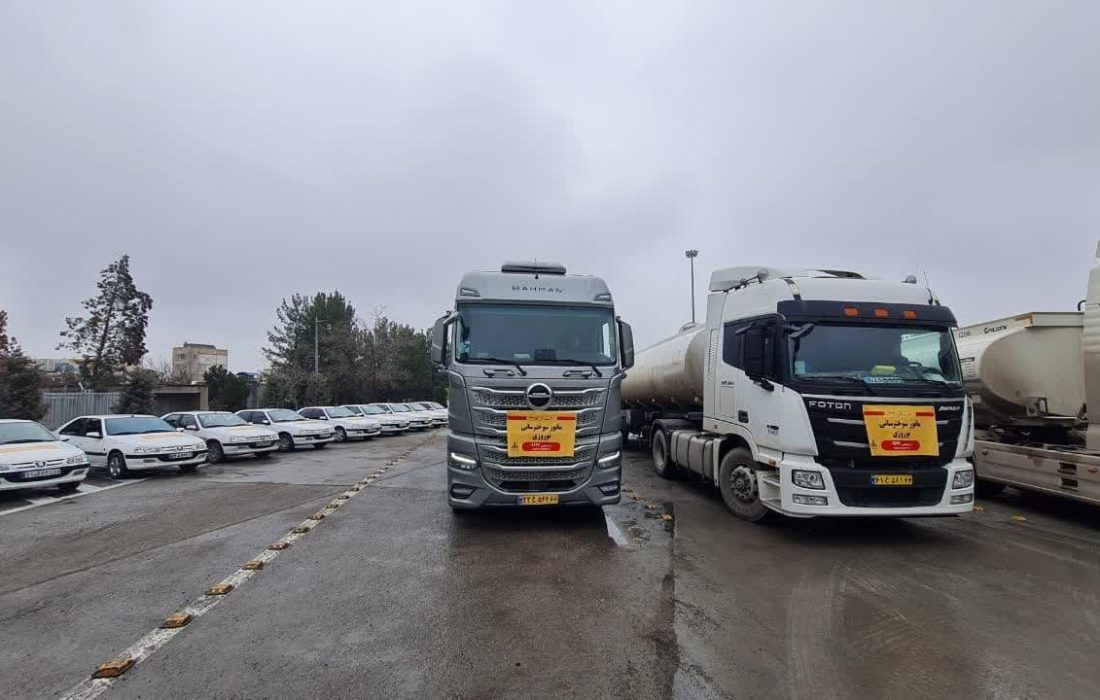 اجرای مانور سوخت‌رسانی نوروزی در انبار نفت شهید بیخوش مشهد