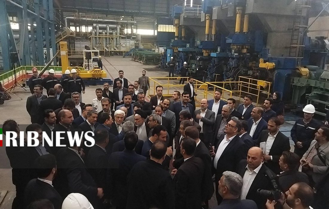 افتتاح مجتمع «خیام سپهر فولاد نیشابور»+ فیلم