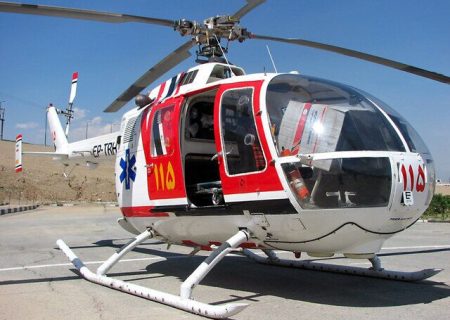 نجات مادر باردار نیشابوری با اورژانس هوایی