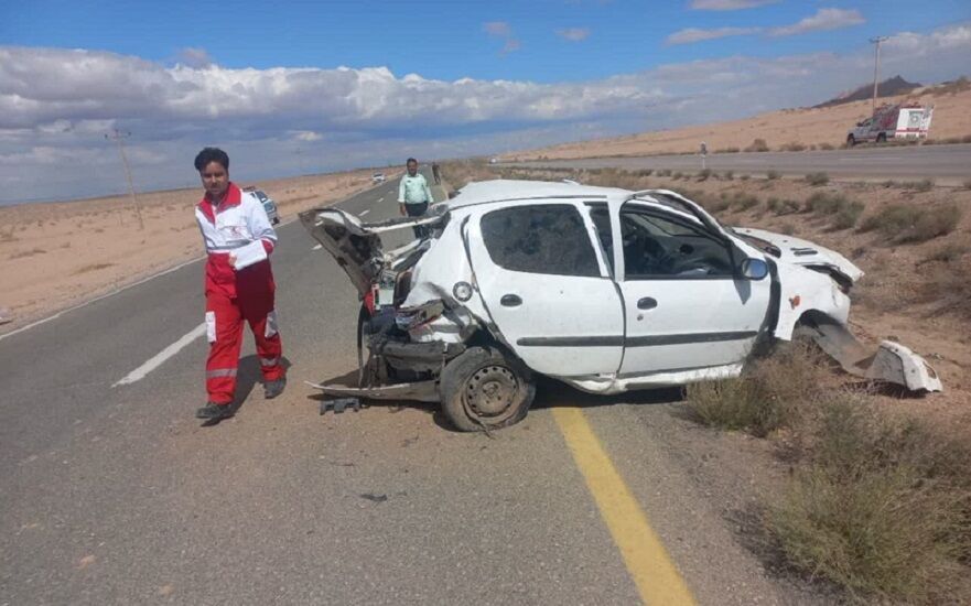 ۲ فوتی و ۳ مصدوم سانحه رانندگی در بجستان