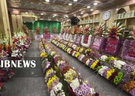 ۲۰۰ هزار بوته گل برای زیباسازی حرم مطهر رضوی در دهه کرامت