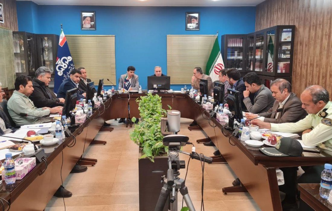 برگزاری جلسه کارگروه پیشگیری و مقابله با قاچاق فرآورده های نفتی استان در منطقه خراسان رضوی