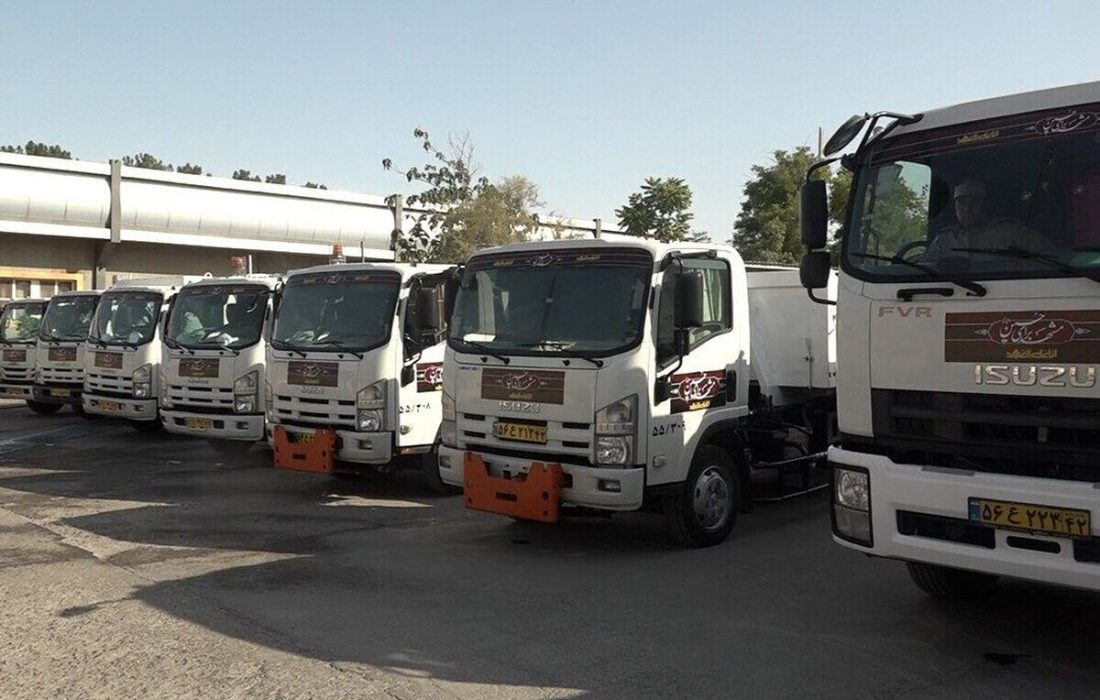 کاروان خدمت رسانی مدیریت شهری باشعار «مشهد برای حسین (ع)» به کربلای معلی اعزام شد