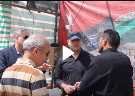 بازدیدمدیرعامل شرکت ملی پخش فرآورده‌های نفتی استان خراسان رضوی ازمواکب بین راهی + فیلم