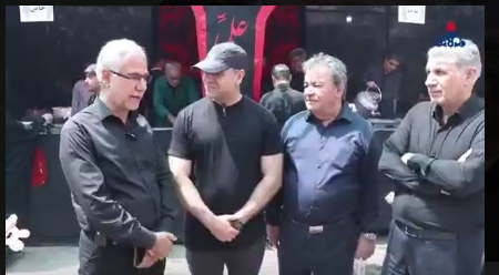 پذیرایی هیات مدیره شرکت ملی پخش فرآورده‌های نفتی ایران در منطقه خراسان رضوی اززائران پیاده حریم رضوی+ فیلم