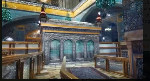 غبارروبی مضجع نورانی امام رضا(ع)+ فیلم
