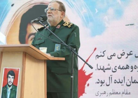 آیین بزرگداشت سرلشکر پاسدار شهیدمحمودکاوه در مشهدمقدس