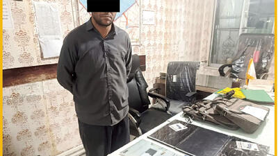 سارق شیک پوش و ویزیتور قلابی در مشهد دستگیر شد