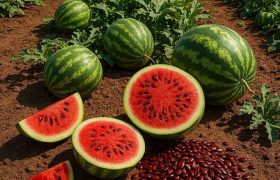 خوشاب؛ پیشتاز تولید تخمه هندوانه آجیلی در کشور