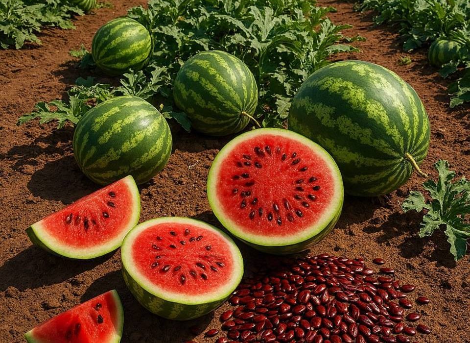 خوشاب؛ پیشتاز تولید تخمه هندوانه آجیلی در کشور