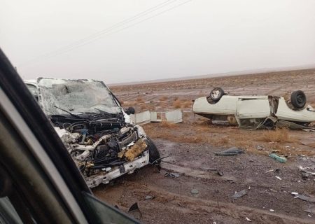 ۵ کشته در حادثه رانندگی در محور تربت جام_صالح آباد