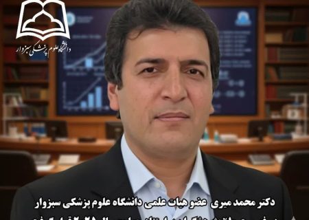 پژوهشگر سبزواری، جزو یک درصد پژوهشگران پراستناد جهان