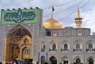 فضای معنوی شهر مشهد معطر به عطر مهدی فاطمه است