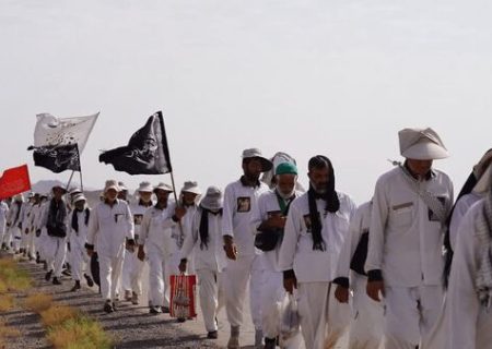طولانی‌ترین پیاده‌روی اربعین ۱۴۰۵ از مشهد مقدس آغاز شد