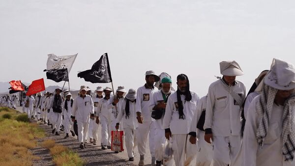 طولانی‌ترین پیاده‌روی اربعین ۱۴۰۵ از مشهد مقدس آغاز شد