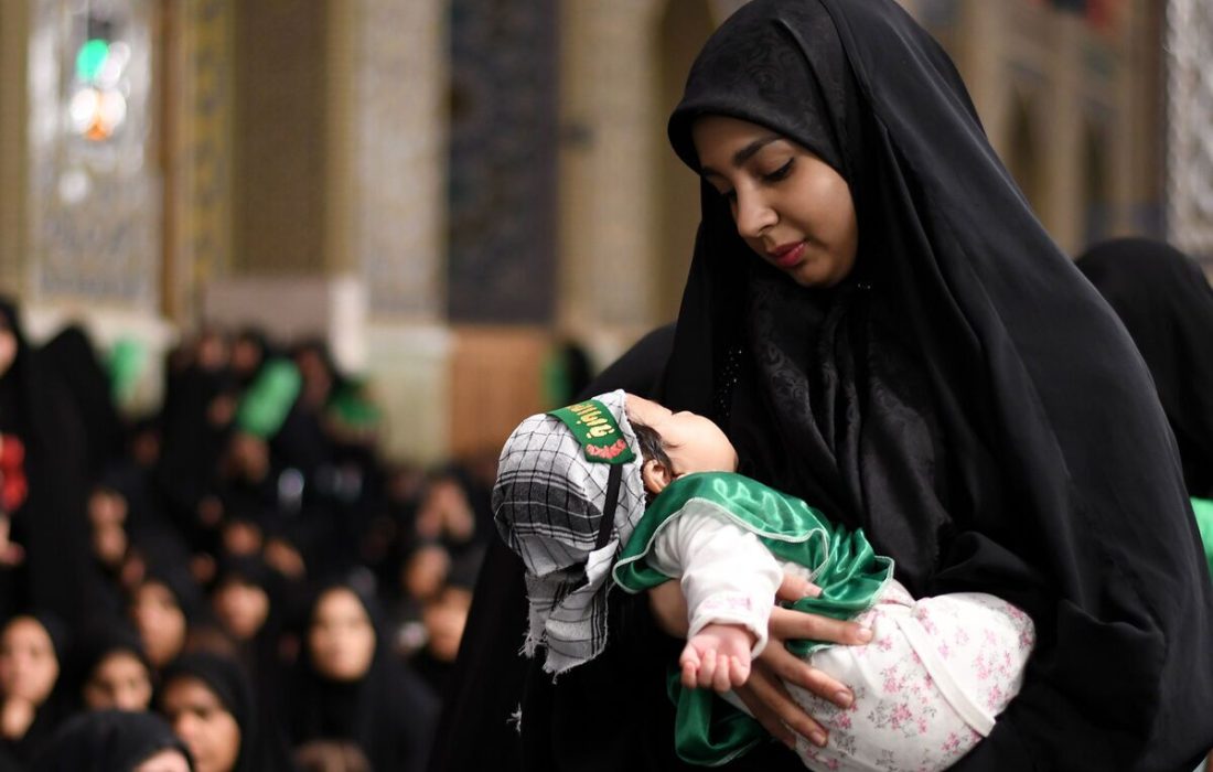 حرم مطهر رضوی میزبان مراسم شیرخوارگان حسینی