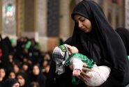 حرم مطهر رضوی میزبان مراسم شیرخوارگان حسینی