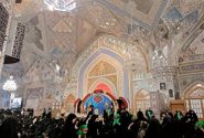 برگزاری آئین سوگواره شیرخوارگان حسینی در حرم مطهر رضوی