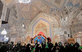برگزاری آئین سوگواره شیرخوارگان حسینی در حرم مطهر رضوی