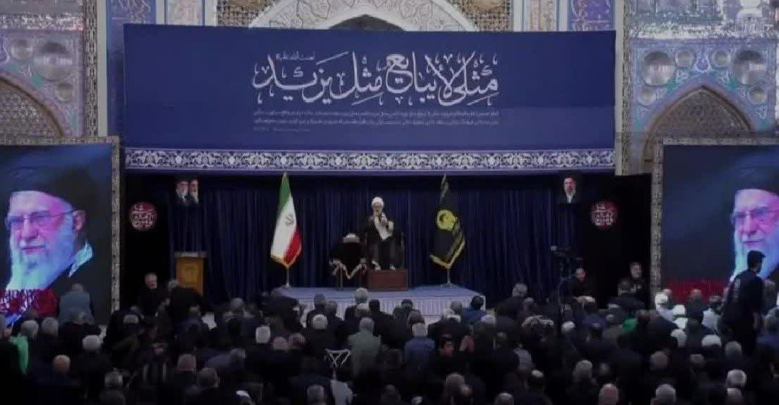 حرم مطهر رضوی میزبان خیل دلدادگان علمدار کربلا شد