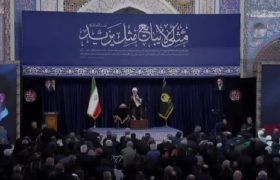 حرم مطهر رضوی میزبان خیل دلدادگان علمدار کربلا شد